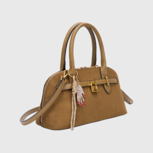 Suedette Dome Tote
