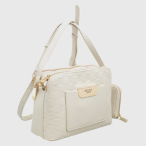 Embossed Cross Body With Mini Bag