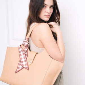 Oversized Pebbled Shoulder Bag