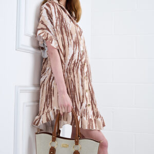 Canvas Striped Tote