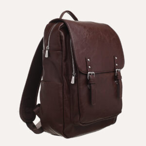 Bobby Black Men’s Large Buckle Backpack