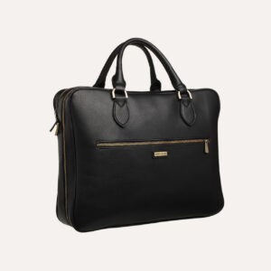 Bobby Black Men’s Soft Briefcase