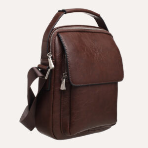 Bobby Black Men’s Top Handle Crossbody Bag