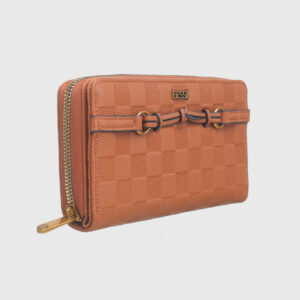 Checkerboard Knotted Wallet