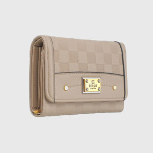Checkboard Trifold Wallet