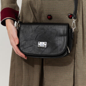 Multi Compartment Flap Over Saddle Bag