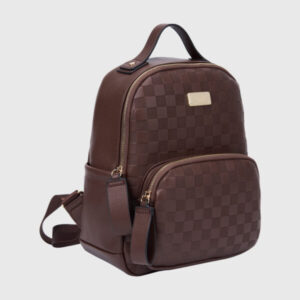 Checkboard Pattern Backpack