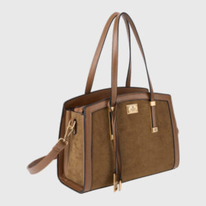 City Suedette Shoulder Bag