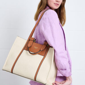 Canvas Chic Shoulder Bag