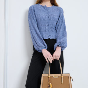 Modest Woven Shoulder Bag