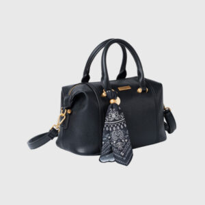 Classic Pebbled Boston Bag