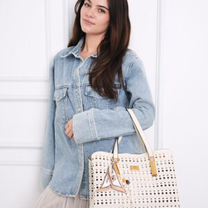 Modern Patterned Shoulder Bag