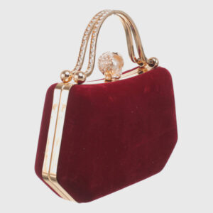 Velvet Gala Clutch Bag