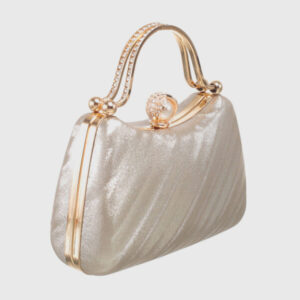 Shine Crest Clutch Bag