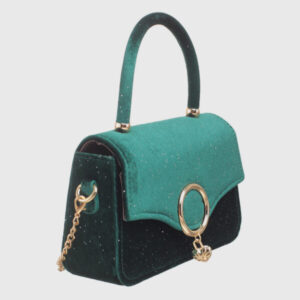Velvet Stardust Clutch Bag